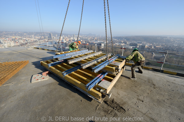 tour des finances à Liège